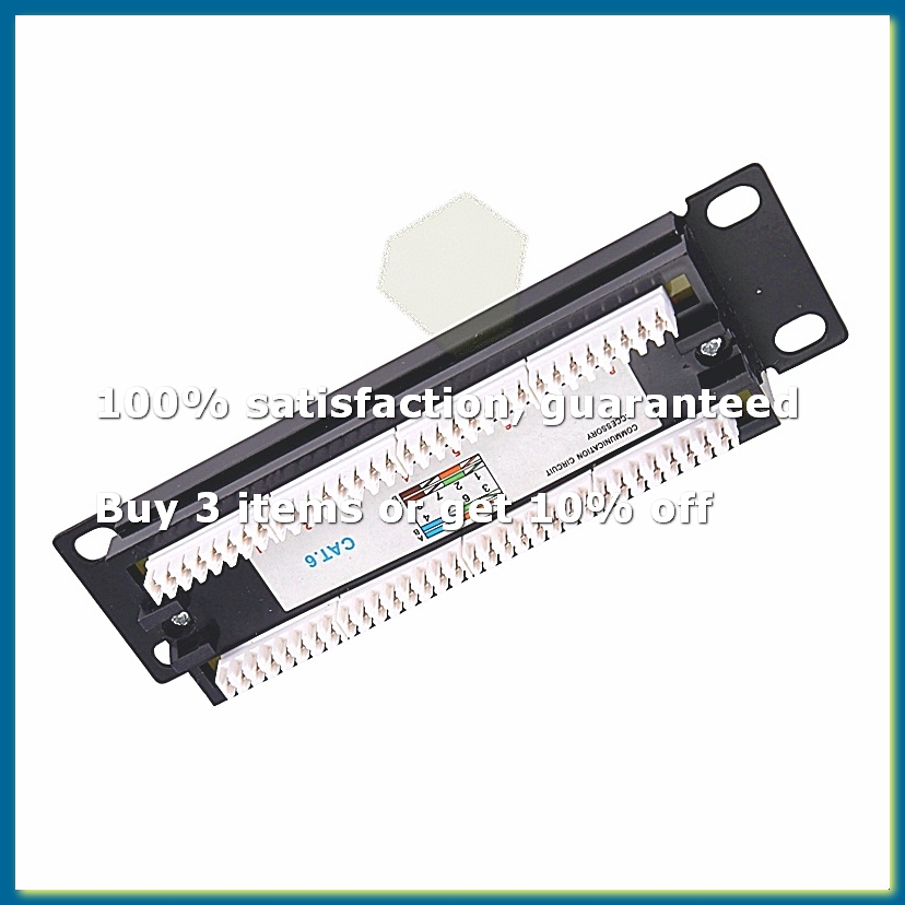 Patch Panel Cat6 - Сетевая патч-панель CAT6 на 8 портов,