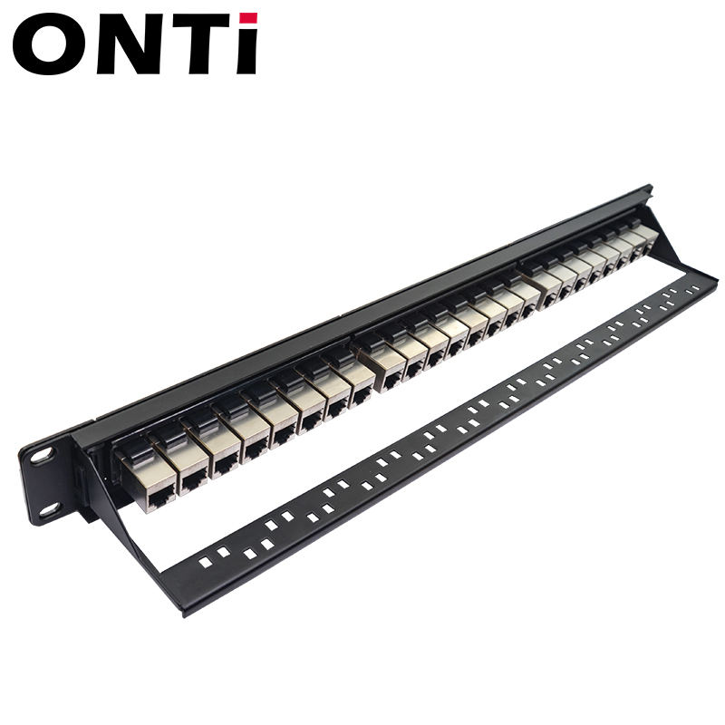 ONTi 19in 1U стойка 24 порта C – обзор и цена Patch Panel Cat6