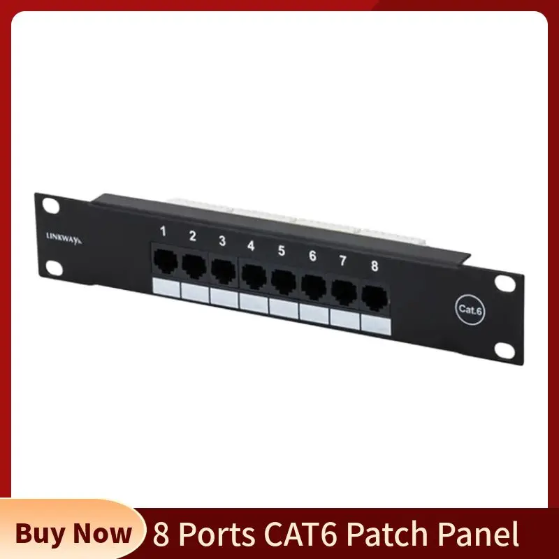 Сетевой адаптер, 8 портов, пат – обзор и цена Patch Panel Cat6