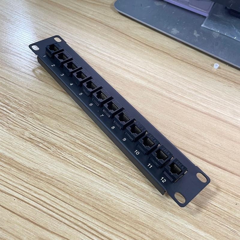 Патч-панель, 12 портов CAT6, 1 – обзор и цена Patch Panel Cat6