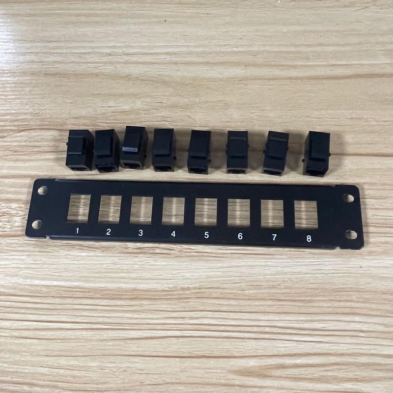 E1PF 8-портовая экранированная – обзор и цена Patch Panel Cat6