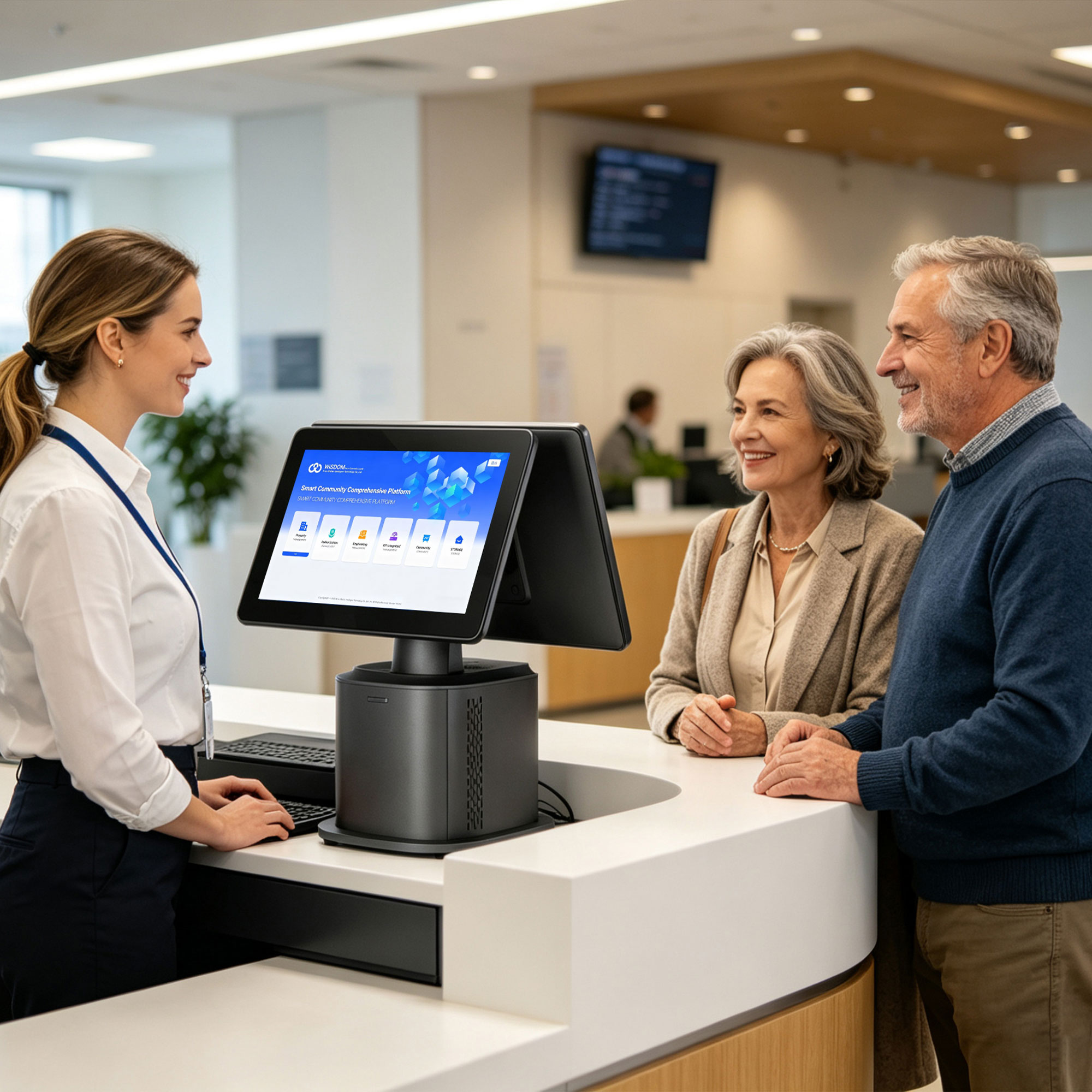 15,6-дюймовый POS-терминал с п – обзор и цена Pos Terminal Android
