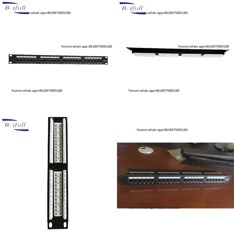 6-портовая патч-панель RJ45 UT – обзор и цена Patch Panel Cat6