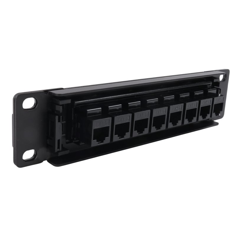8-портовая сквозная патч-панел – обзор и цена Patch Panel Cat6