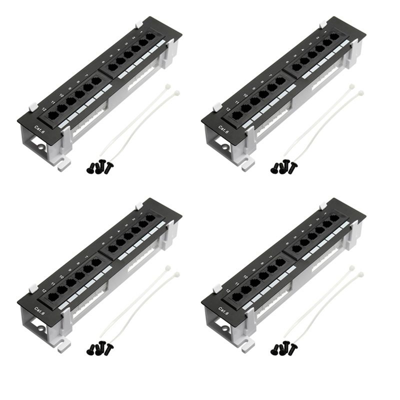 Сетевой инструментарий M51K-4X – обзор и цена Patch Panel Cat6