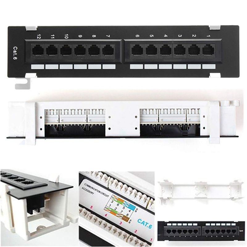 Сетевой инструментарий M51K-4X – обзор и цена Patch Panel Cat6