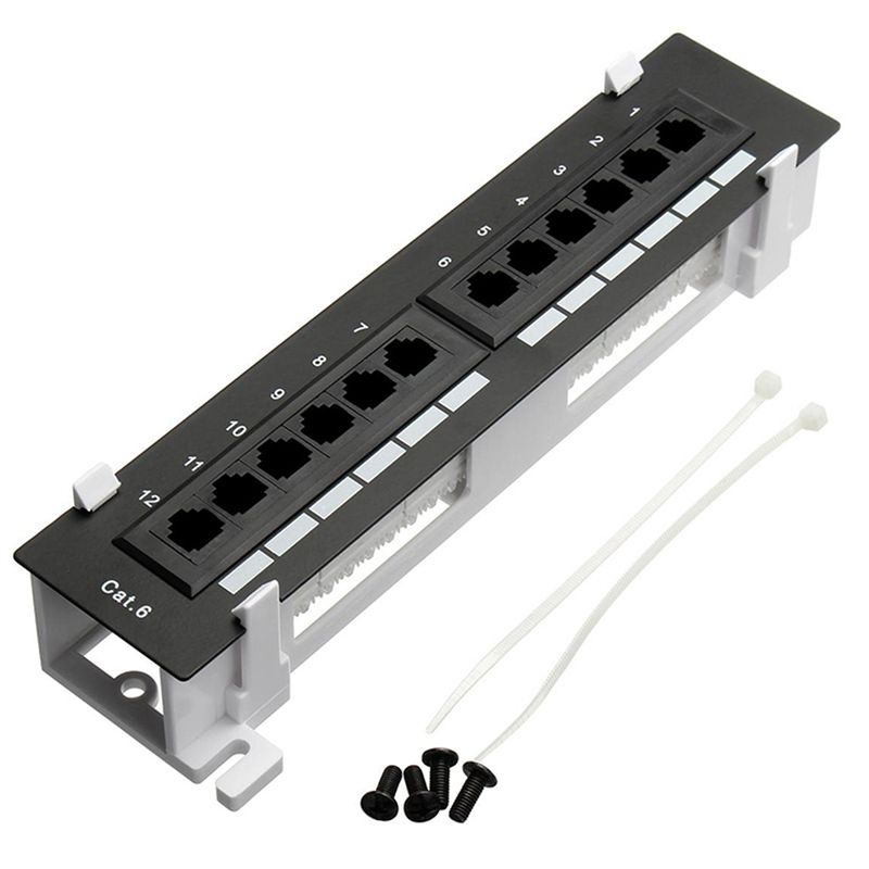 Сетевой инструментарий M51K-4X – обзор и цена Patch Panel Cat6