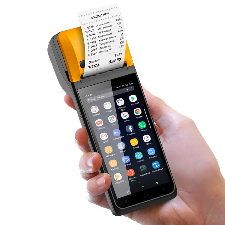 Мобильная платежная машина Пор – обзор и цена Pos Terminal Android