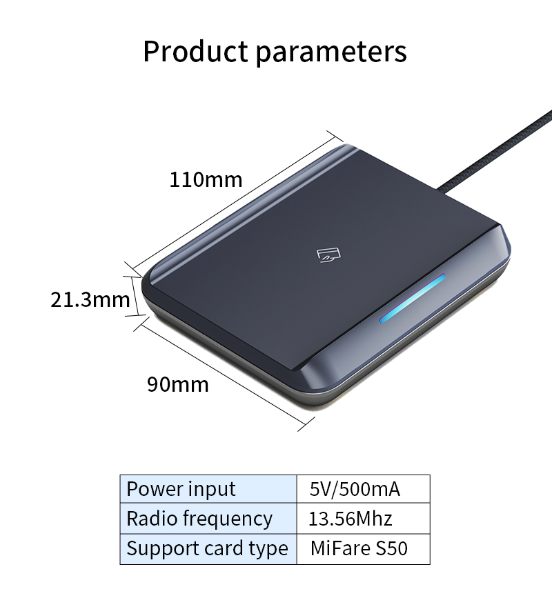 E5SN USB RFID-кодировщик карт  – обзор и цена Smart Card Reader