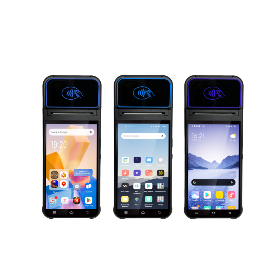 5,5-дюймовый портативный POS-т – обзор и цена Pos Terminal Android