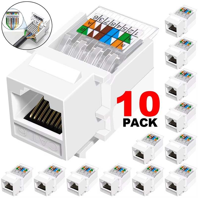 10 шт. сетевых модулей Cat6 RJ – обзор и цена Patch Panel Cat6