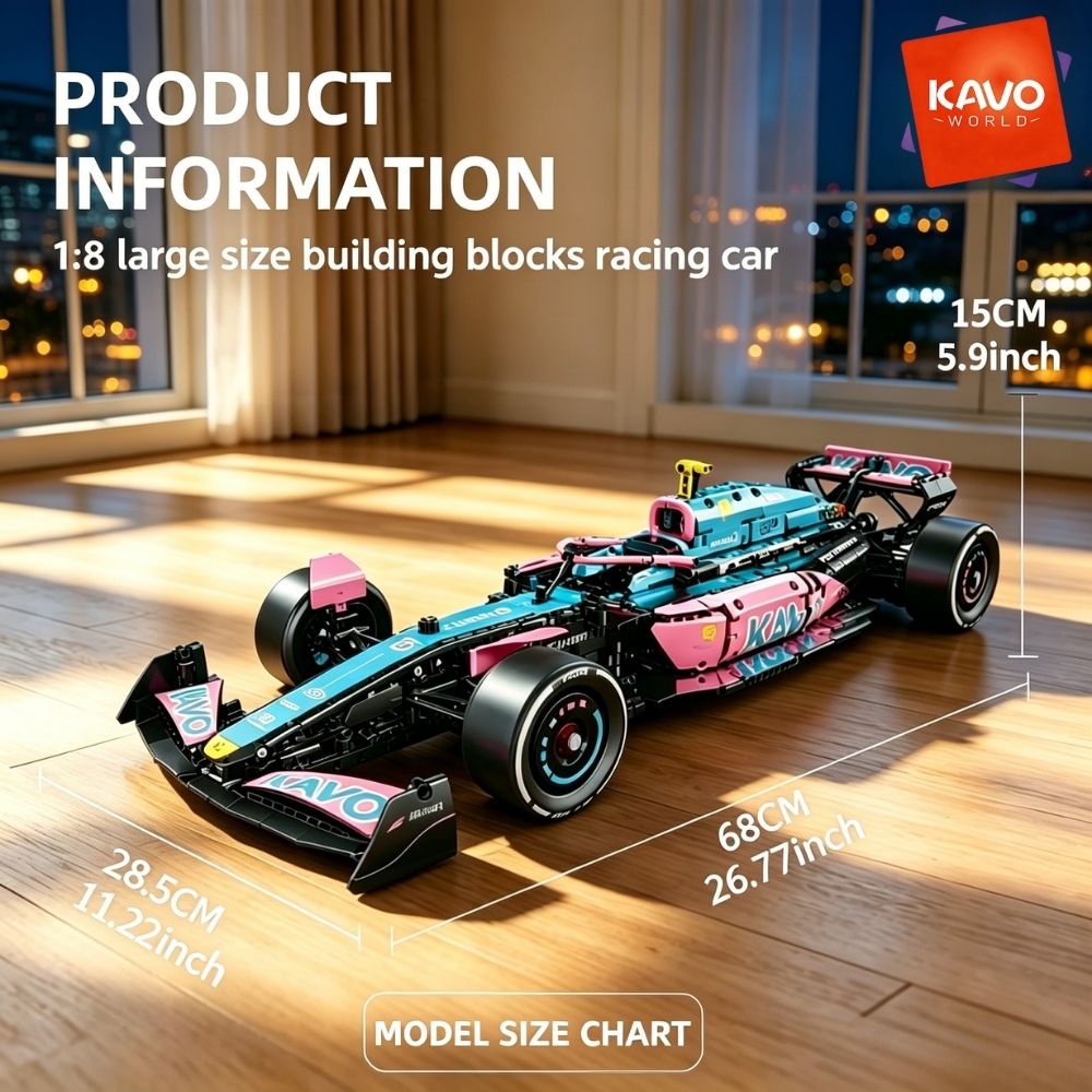 Конструктор KAVOWORLD 1:8 «Гон – обзор и цена Tech Office Building