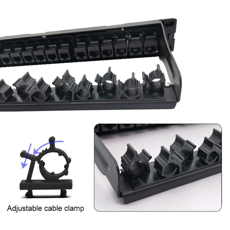 Кронштейн OMAY 1U, 24 порта CA – обзор и цена Patch Panel Cat6